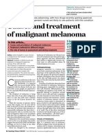 Causes and Treatment of Malignant Melanoma: Discussion