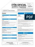 Boletín Oficial de La República Argentina, Número 33.484. 18 de Octubre de 2016