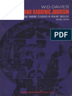 W D Davies Paul and Rabbinic Judaism PDF