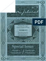 Pessoa Plural - A Journal of Fernando Pessoa Studies, N.º 9, Special Issue Orient and Orientalism / Número Especial Oriente e Orientalismo