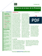 La Riqueza en La Base de La Piramide PDF