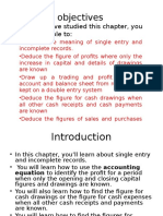 Accounting For Single Entry