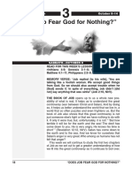 "Does Job Fear God For Nothing?": Easy Reading Edition October 8-14