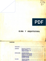 Mauricio Poler - Clima y Arquitectura - Ediciones Del Banco Obrero - 1968 PDF