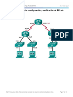 9.5.2.7 Lab - Configuring and Verifying IPv6 ACLs