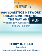 IAM Logistics Network Meeting