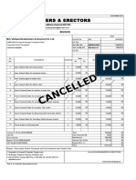 Vishwa Infrastructure 104 Cancelled