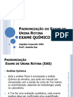 Padronização Do Exame Químico Da Urina Rotina LC 1065