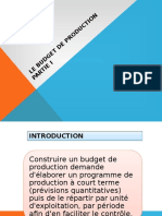 Budget de Production