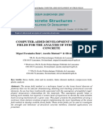 Computer-Aided Development of Stress Fields For The Analysis of Structural Concrete