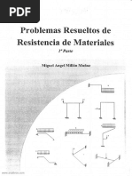 Problemas Resueltos de Resistencia de Materiales - Miguel A. Millán Muñoz PDF