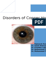 Disorders of Copper Homeostasis and Homoeopathy