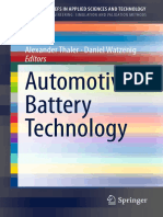 Automotive Battery Technology