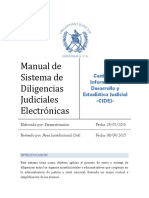 Diligencias Judiciales Electronicas