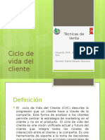 Ciclo de Vida Del Cliente