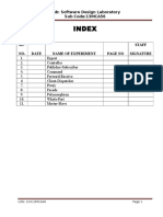 VTU OOMD Lab Programs