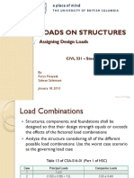 CIVL 331 - Loads On Structures