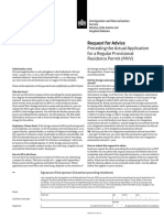 Application For Dutch Provisional Residence Permit MVV