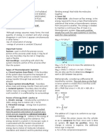 ChE 122 Lecture Notes 02 II. Basic Concepts and The First Law (2.1-2.6)