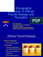 Diffuse Thyroid Disease Presentation Toronto