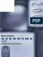 Lorenzo Cimador Maritime Acronyms and Abbreviations 2003