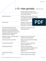 Bates Chapter 13 - Male Genitalia Flashcards - Quizlet