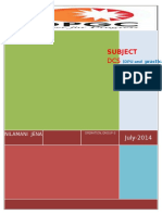 DCS Training To Desk Engineer, July-14