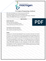 16S RDNA Region Protocol