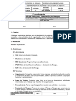 PI-GE-010 Identificacion de Peligros y Evaluacion de Riesgos