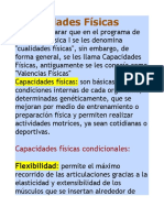 Capacidades Físicas