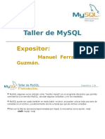 Taller de MySQL