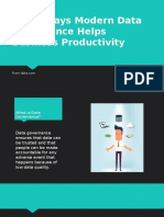 The 5 Ways Modern Data Governance Helps Business Productivity
