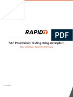 SAP Penetration Testing Using Metasploit Final PDF