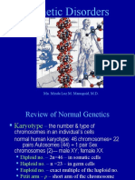 Genetic Disorders: Ma. Minda Luz M. Manuguid, M.D