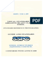 SSPC - Vis 1 - 89 Visual Standard For Abrasive Blast Cleaned Steel