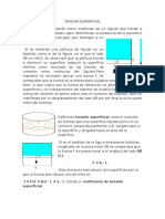 Tension Superficial Fisica II