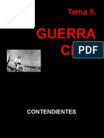 Tema 5. Guerra Civil