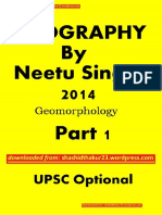 Geomorphology