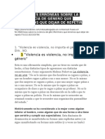 6 Frases Erróneas Sobre La Violencia de Género Que Tenemos Que Dejar de Repetir