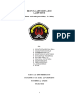 Analisis Usaha Lampu Tidur