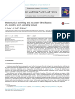 Mathematical Modelling and Parameter Identification of A Stainless Steel Annealing Furnace