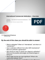 1 - International Commercial Arbitration Overview PDF