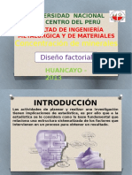 Diseño Factorial