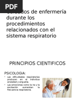 Cuidados Basicos de Enfermeria en Patologias Del Sistema Respiratorio