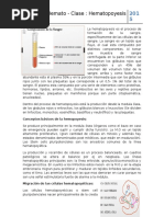 Clase 1 Sec 2-Hematopoyesis-Mielograma