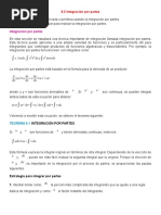 Sec 8.2 Integración Por Partes