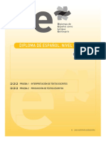 Examen Dele b1 21 Nov 2008 PDF