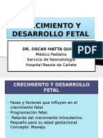 2 - Crecimiento y Desarrollo Fetal