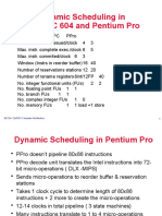 Dynamic Scheduling in Powerpc 604 and Pentium Pro: Ee524 / Cpts561 Computer Architecture