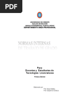 Trabajo de Grado - Normas UDO Primera Edicion